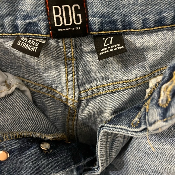 BDG Split-Ankle High-Rise Relaxed Straight Jean - Picture 8 of 10